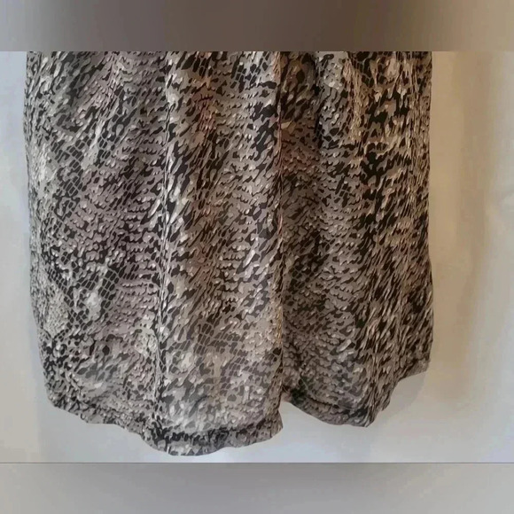 Marina Luna, snakeskin print, sheer top, size medium - Picture 7 of 9